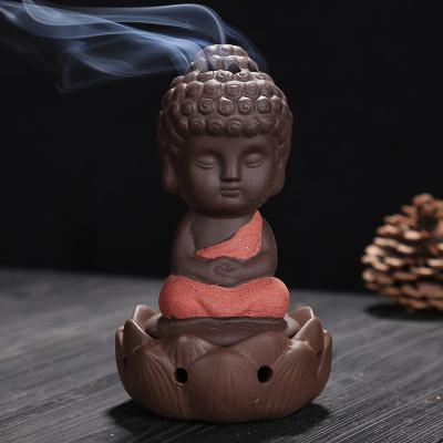 China Ywbeyond Buddha Incense Incense Holder Censer Holder Middle East Indian Ceramic Smoke Coil Censer for sale