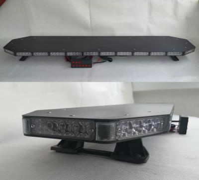 China Extrude new house+durable aluminum PC lens well built super bright 3 watt led lightbar with whole aluminum top for emergency vehicle police car recovery towing truck for sale