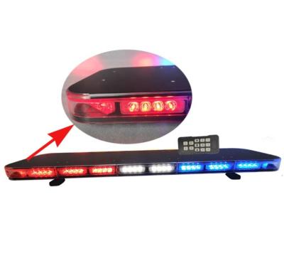 China Extrude house+durable new aluminum PC lens! 3 Watt CEE R65 Ultra Bright Emergency Vehicle Strobe Lightbar Police Ambulance Lightbar Towing Warning Recovery for sale