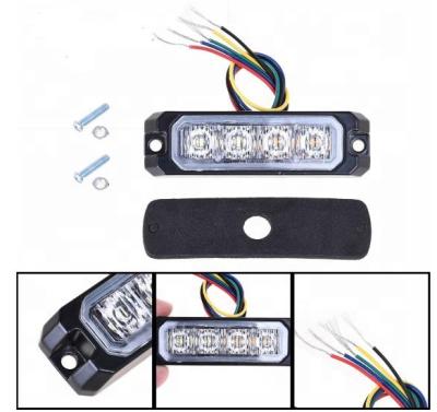 China Aluminum alloy PC lens car surface strobe light head house+durable for sale