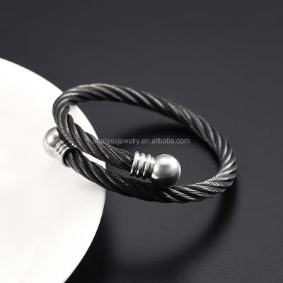 China Classic Black Color Woven Bracelet Adjsutable Snap Button Bangles Bracelets Fit 18mm Snap Button Charms for sale