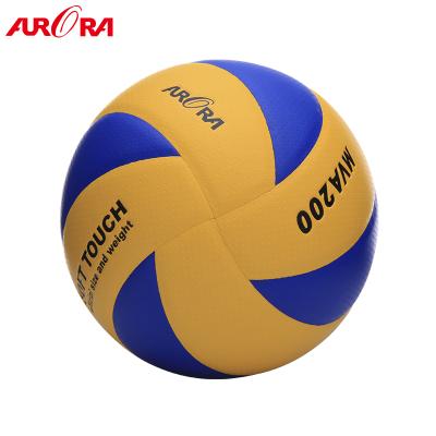 China High Quality Custom 8 Training And Match Panels Size 5 PU MVA200 Official Match And Volleyball Training Ball for sale