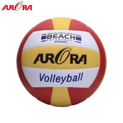 China High Quality Custom School Training Boards Size 5 Microfiber Beach Volleyball Ballin 18 Volume for sale