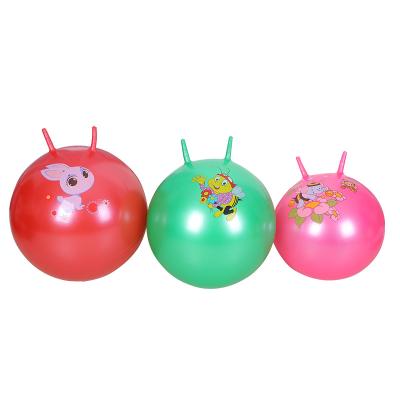 China Cheap Kids Manufacturer Durable Chinese Custom PVC Toy Jumping Ball Inflatable Hopper Ball for sale