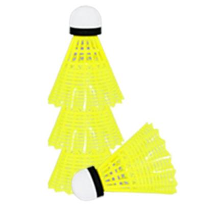 China Factory Direct Sales Durable Color Badminton Outdoor Training Nylon Shuttlecock for sale