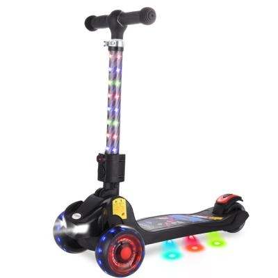 China New Style Game PU Wheel Kids Scooter 3 Flashing Wheel With Light Function for sale