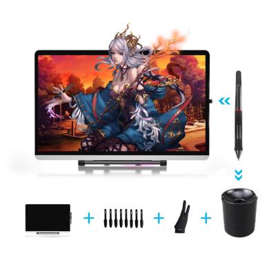 중국 Hot New Product 21.5 Inch 4K Graphic Design Monitor Drawing Tablet Interactive Computer Graphics Tablet With 21.5