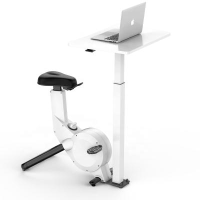 China Height Adjustable (Height) Adjustable Desk Bike With Table Leisure Fitness Bike for sale