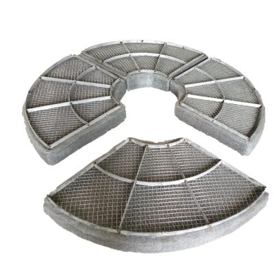 China Other Mesh Demister Metal Stainless Steel Tower Internals Wire Mesh Demister Customized for sale