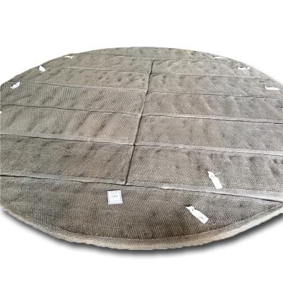 China Factory Wire Mesh Demister Mist Eliminators For Packing Tower Nickel Wire Demister for sale