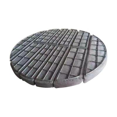 China Other Tower Internals Stainless Steel Wire Mesh Demister Pad For Liquid Gas Filters for sale