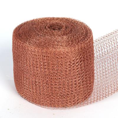 China Other Xunmao Copper Mesh Roll, Sturdy 32 Feet Copper Knitted Fill Cloth Copper Trainer For Snail Bird Mouse Distilling Control for sale