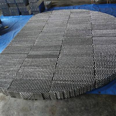 China Factory Developed New Metal Overshot Corrugated Sheet Packing With Manufacturer Price for sale