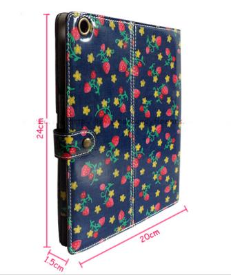 China Vintage Strawberries iPAD 2 Canvas Storage Boxes for sale