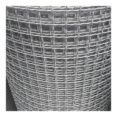 China Corrosion resistance/acid and alkali and high temperature resistance Wholesale Galvanized Square Woven Wire Mesh / Stainless Steel Crimped Wire Mesh for sale