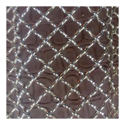 China Corrosion resistance/acid and alkali and high temperature resistance 316 304 Stainless Steel/Brass Crimped Woven Wire Mesh Stainless Steel Wire Mesh Screen for sale