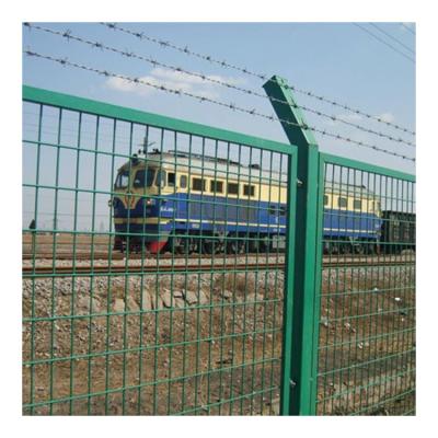 China Easily Assembled Wire Welded Metal Chain Link PVC Coated Powder Surface Treatment Mesh 3D Fence Panels Galvanized for sale