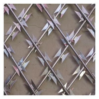 China Protective construction Hot Sales Anti Rust Anti Climb Hot Dip Galvanized Concertina Prices Razor Wire for sale