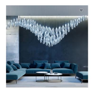 China Zhongshan Modern Hot Selling Modern Chandeliers For Bedroom Light Blue Ceiling Living Room LED Pendant Lights for sale