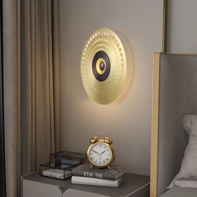 China Home Modern Luxury Indoor Luxury Decorative Living Room Design LED Wall Lamp Hallway Bedroom Bedside Wall Light for sale