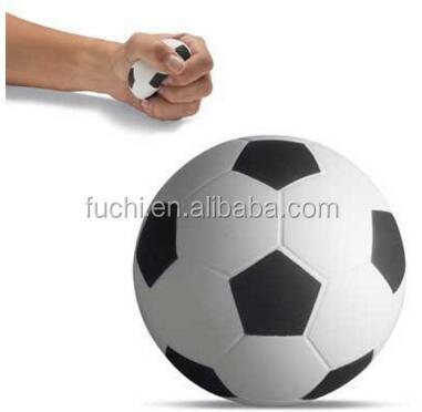 China Soft Toy Promotional Toy Style PU Stress Football And Stress Soccer Ball for sale