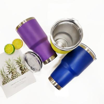 China Creative 20oz Fashion Vacuum Car Thermal Mug Portable Stainless Steel Car Tea Thermos for sale