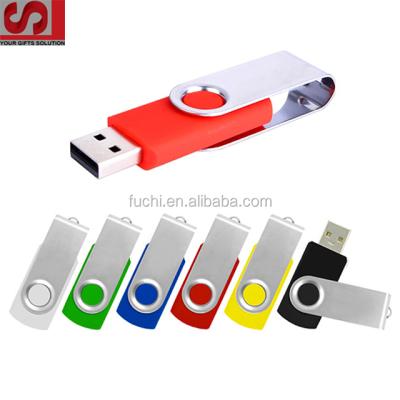 China Swivel USB Flash Drive Promotional Custom 4G/8G/16G/32G USB Flash Drive Promotional Flash Memory Pen Drive for sale