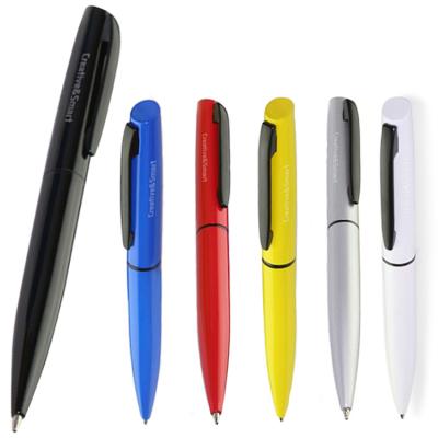 China Slim Business Pen Aluminum Ballpoint Pen Custom Metal Ballpen with Logo Custom Signing Pen for sale