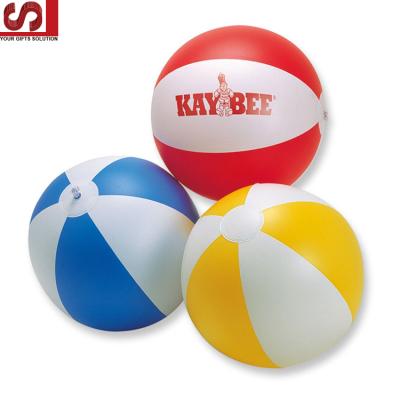 China Sports Toys Promotional Cheap Price 16inch PVC Inflatable Beach Ball For Summer Toy for sale