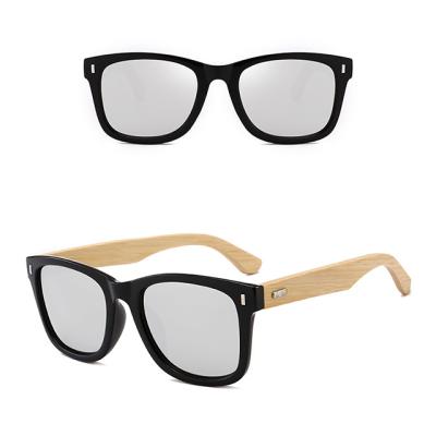 China Fashion ECO Wheat New Sun Glasses Straw And Bamboo Sunglaases Bamboo For Men's Bamboo Sunglasses Wooden Promotional Sunglasses for sale