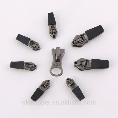 China Hot Selling Nickel Free Wholesale Metal Puller Puller Slider Brass Head For Clothes for sale