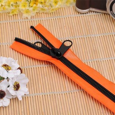 China Customized Airtight Long Chain Nylon Waterproof Zipper Eco-Friendly Waterproof And Invisible PVC End-End Waterproof for sale