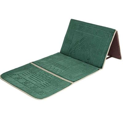 China Fashion Cover Travel Washable Hot Selling Islamic Foldable Muslim Prayer Mats Wholesale Muslim Prayer Mat With Backrest for sale