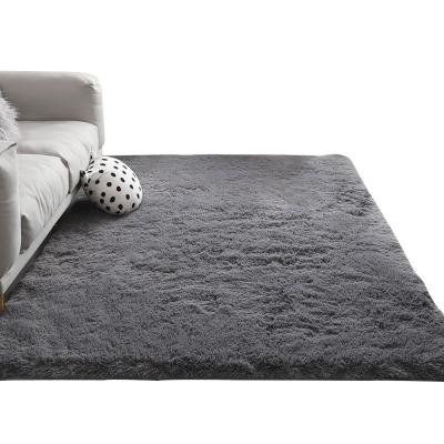 China Stain Resistant New Design Shag Rug Polyester Long Pile Rug Shaggy Rug for sale