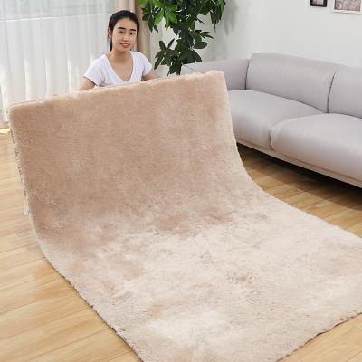 China Anti-slip Custom Made Polyester Faux Sheepskin Fur Rugs And Blankets for sale