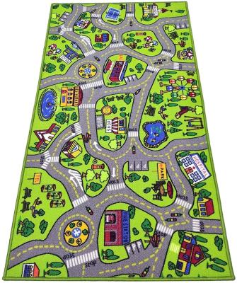 China Stain Resistant New Non-Toxic Coming Traffic City Life Kids Play Mat Baby Kids Carpet Mat for sale