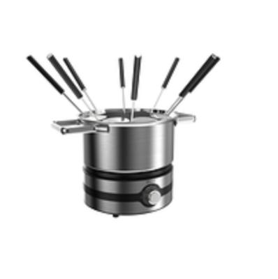 China Sustainable ditigal electric fondue suitable for chocolate fondue or oil for sale