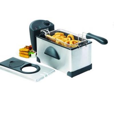 China Immersion Unit Provides Commercial Electric Deep Fryer Fast Preheat Deep Fryer 4.0L Capacity Oil 4.0L Capacity Rectangle De And Home Use And Stainless Steel 4.0L Deep Fryers for sale