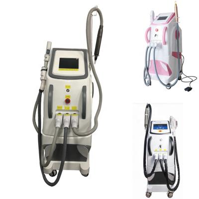 China Elight ND Yag Laser Hair Remover System OPT Shr Hair Removal Portable 3 in 1 Laser Skin Rejuvenation RF Skin Care Machine for sale