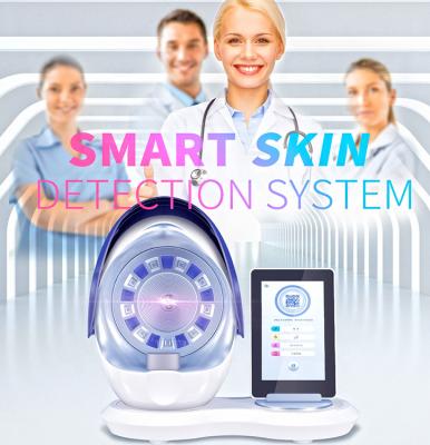 China Skin Wrinkle Analysis Digital Magic Mirror Examining Professional Skin Analysis / 3D Facial Skin Analyzer Machine for sale