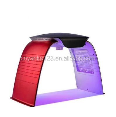 China Skin Tightening Warm 7 Colors Led Red Light Therapy Machine Photon Skin Photodynamic LED Light Therapy PDT Lamp Machine for sale