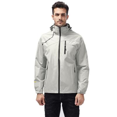 China Custom Made Mens Hooded Anorak Outdoor Cycling Rise Waterproof Breathable Waterproof Jacket QUICK DRY for sale