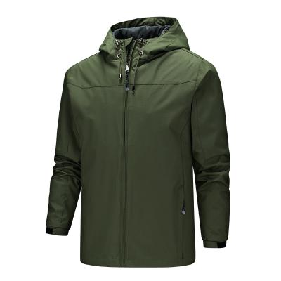 China Sustainable Mens Polyester Jacket Water Repellent Waterproof Rain Cycling Breathable Jacket for sale