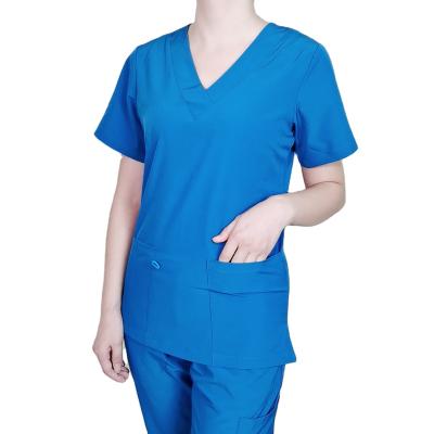 China Custom Made High Quality Hospital Medical Uniform Sets Nurse Scrubs For Women for sale