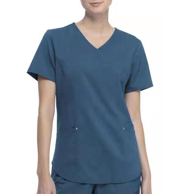 China Cotton Nurse Scrubs Top Nursing Uniforms Medical Scrubs Uniform for sale