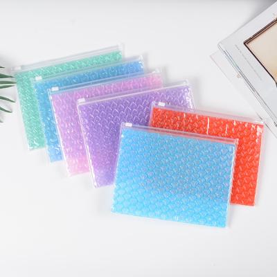 China Impact Resistance Custom Printed Plastic Zipper Bubble Mailer for sale