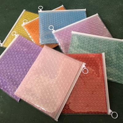 China 2022 New Design Protective Glossy Composite Film Ziplock Bubble Bag for sale