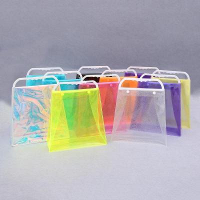 China Other Customized Transparent PVC Transparent Clear Cosmetic Bag Gift Bikini Bikini Clothing Packaging Bag for sale