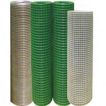 China Construction Wire Mesh Gauge 6x6 PVC Coated Galvanized Welded Wire Mesh Fence for sale