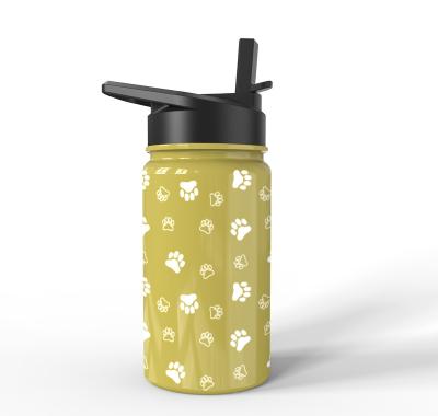 China PORTABLE Eco- Friendly High Quality 304 Stainless Steel Water Bottle BPA Free Sports Insulate Vacuum Bottle with Straw for sale